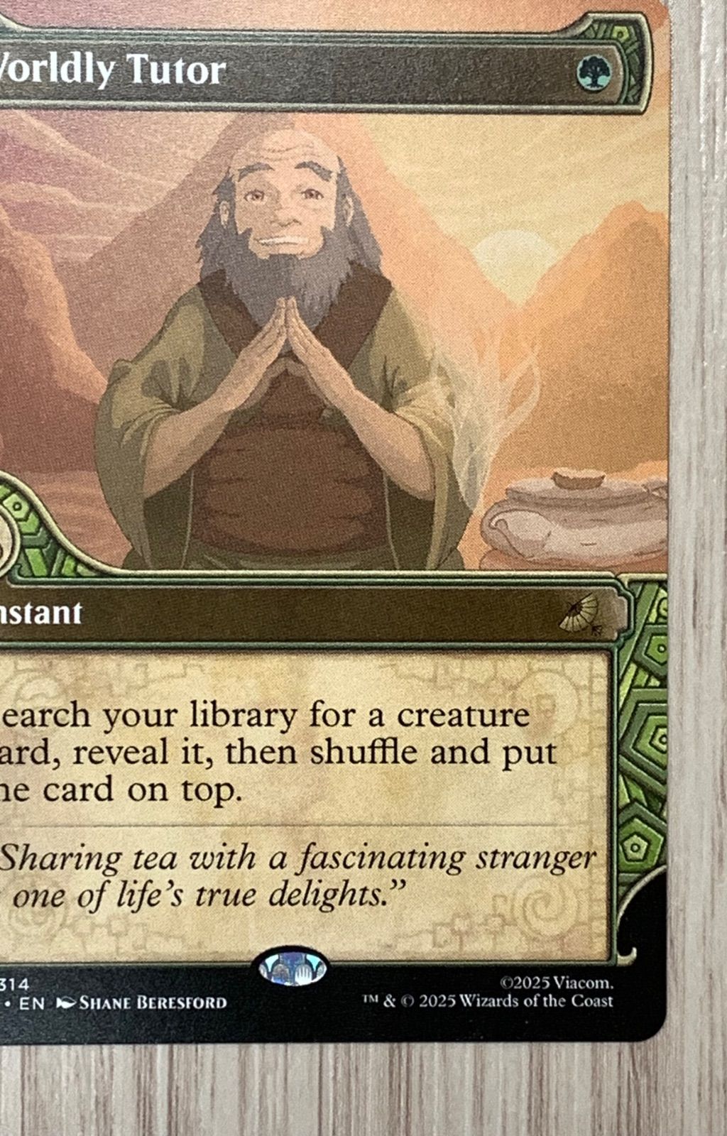 親身の教示者　MTG 英語版 英語版】マジック・ザ・ギャザリング 俗世の教示者/Worldly Tutor P