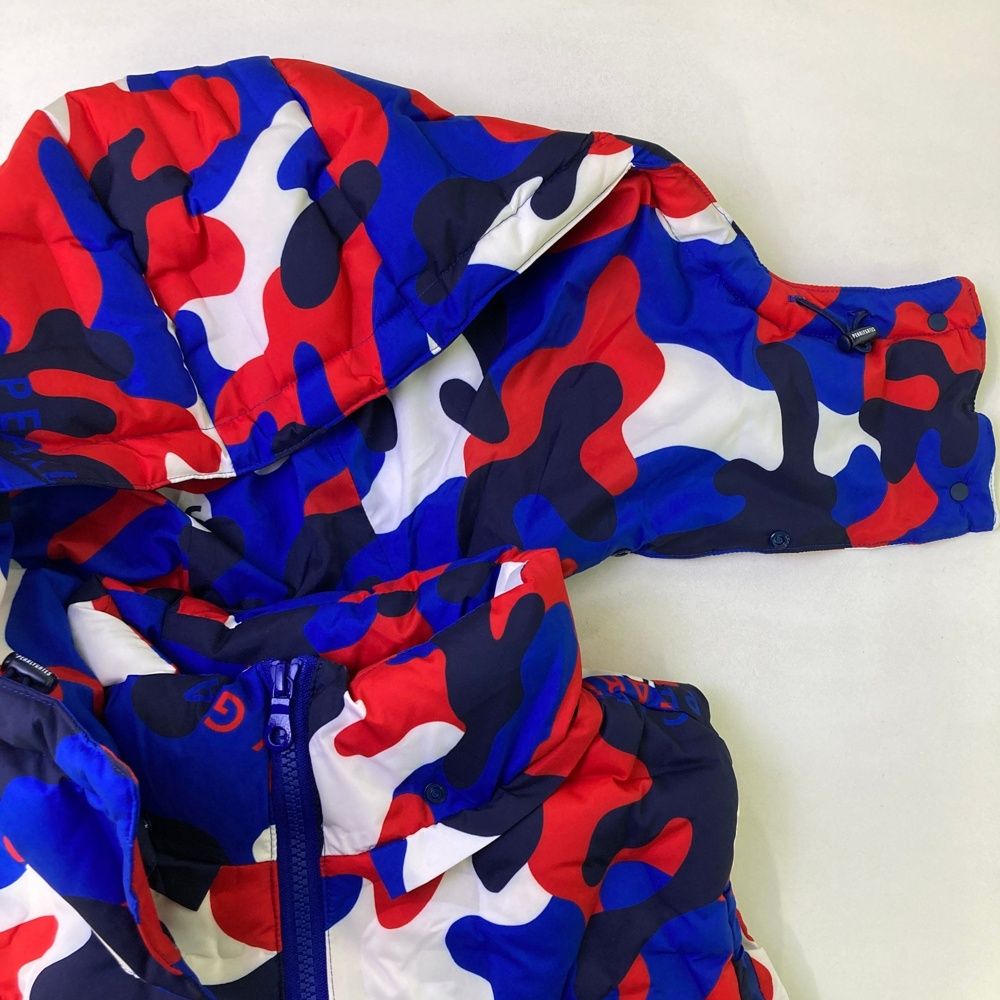 サイズ：1 PEARLY GATES パーリーゲイツ 2WAY ダウンベスト カモフラ