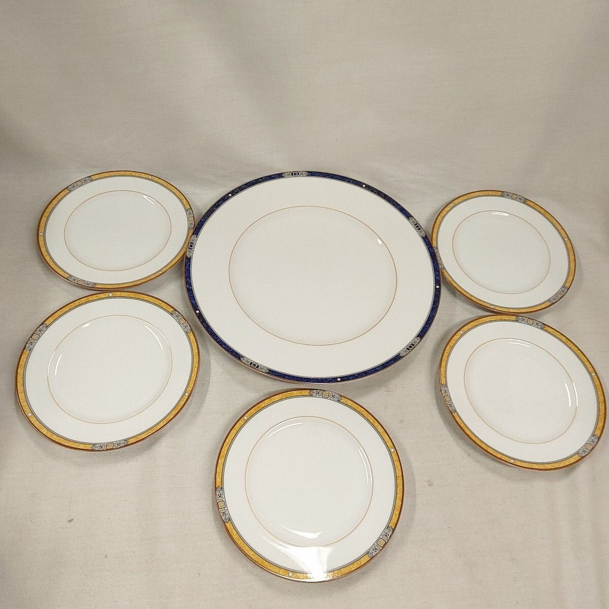 Noritake 乃りたけ　大皿　5枚 のりたけ 皿 小5枚 大1枚セット 食器 ノリタケ Noritake N790 - メルカリ