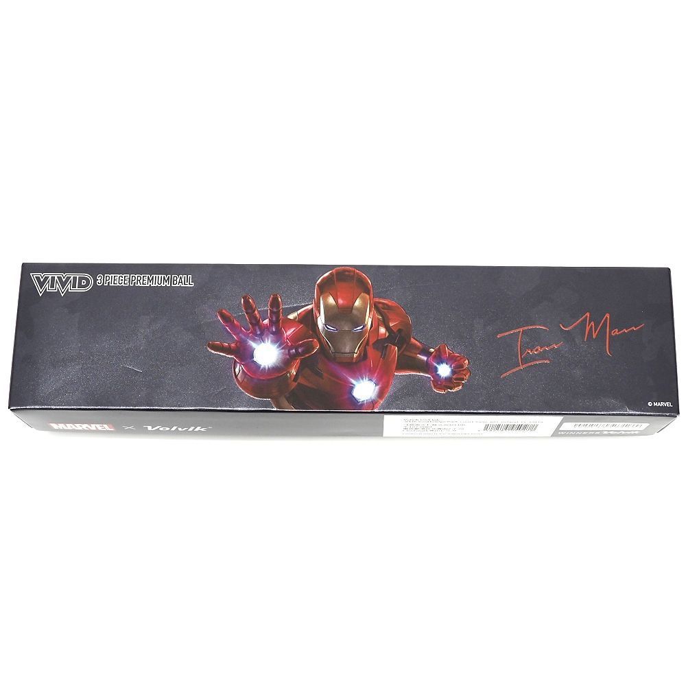 未使用品 Volvik × MARVEL アイアンマン ゴルフボール 4個セット