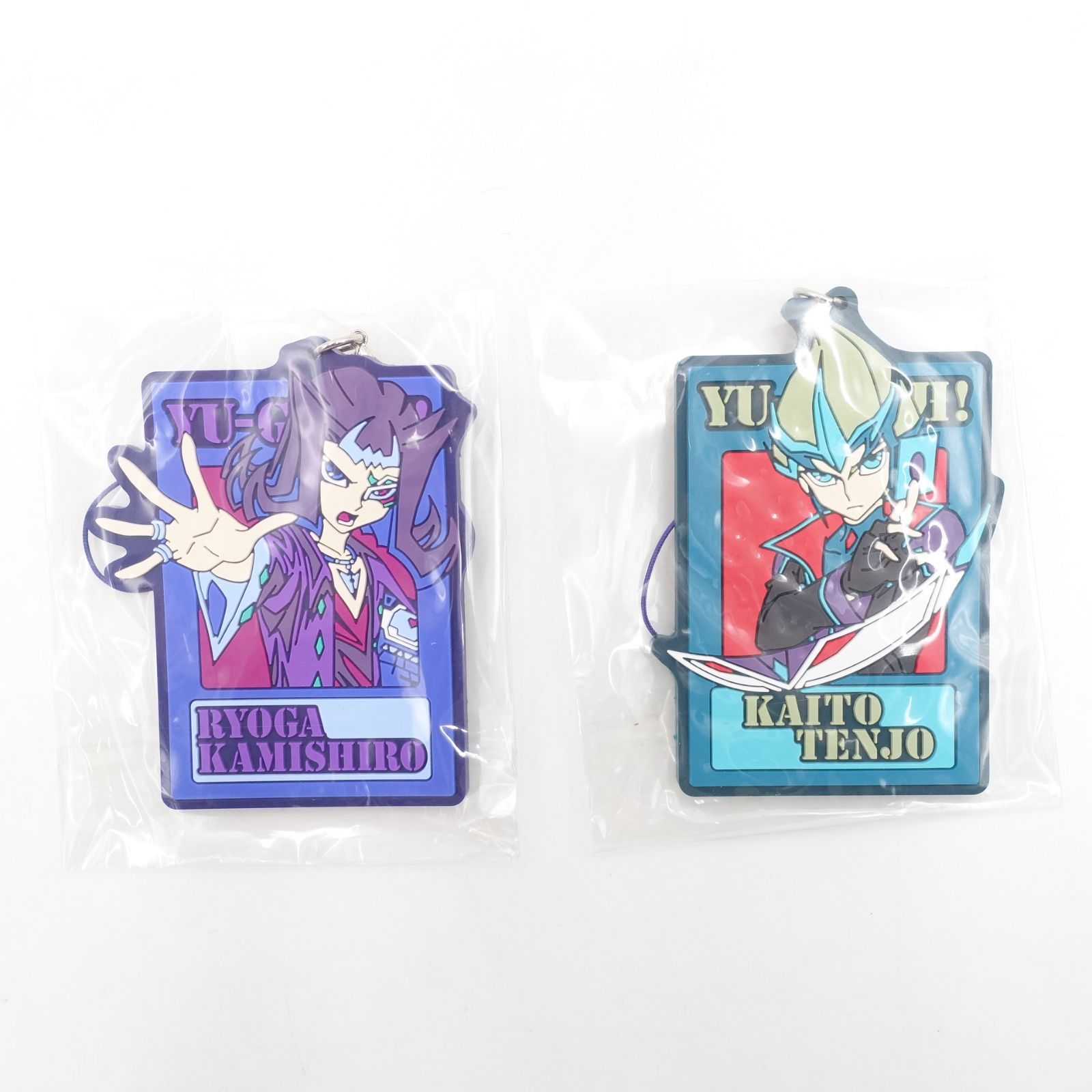 遊戯王ZEXAL ダイカットラバーストラップ Vol.2 天城カイト 神代凌牙 2