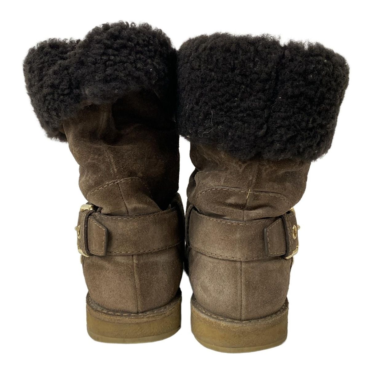 LOUIS VUITTON(ルイヴィトン) ショートブーツ レディース - ブラウン