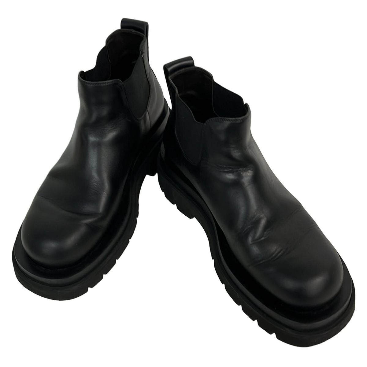 BOTTEGA VENETA(ボッテガヴェネタ) ショートブーツ 38 レディース - 黒