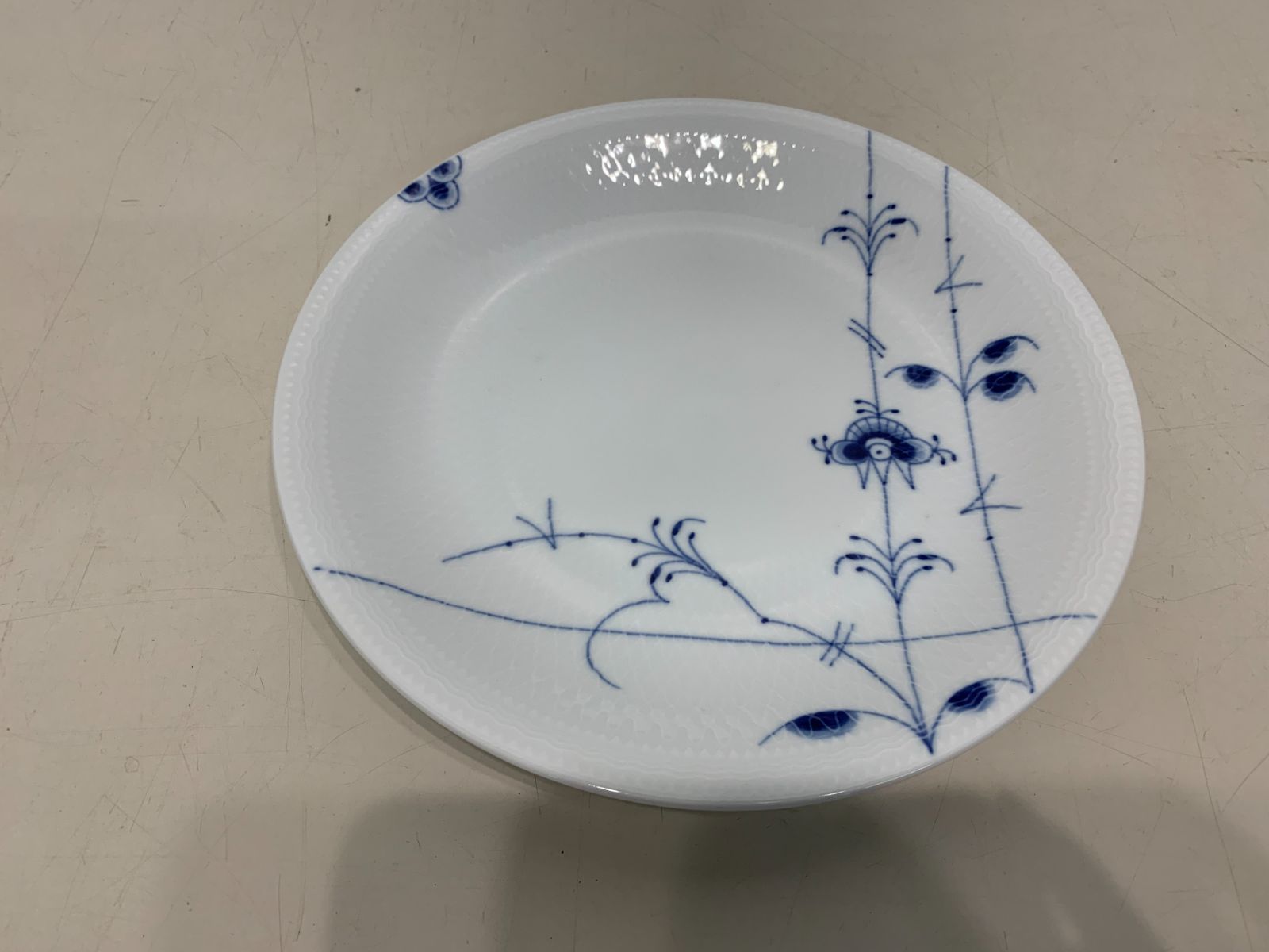 未使用品】ロイヤルコペンハーゲン ブルーパルメッテ お皿 プレート