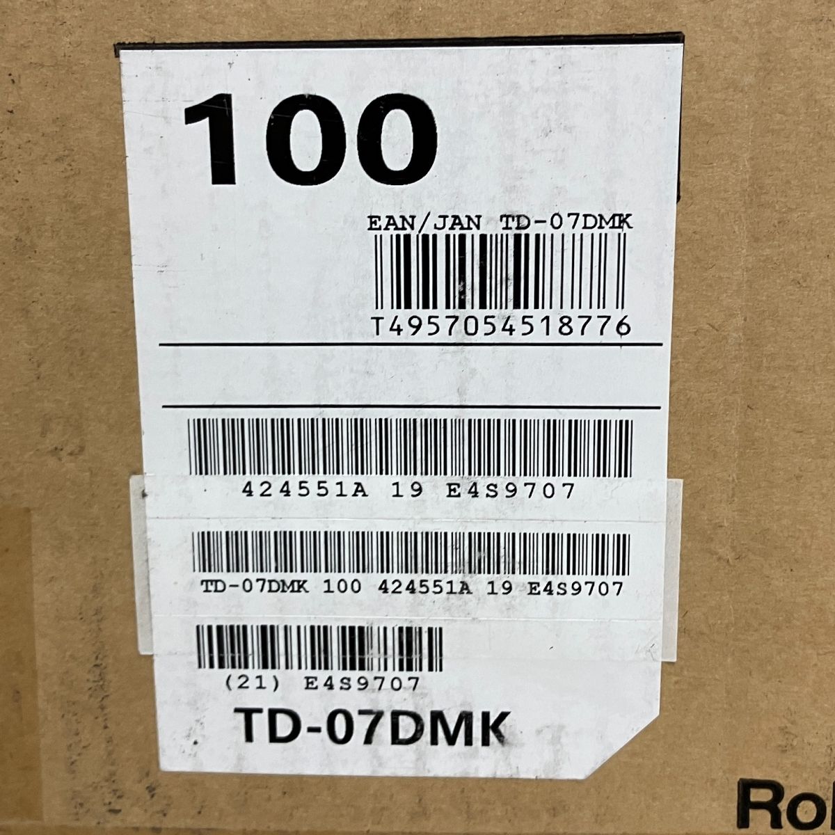 Roland V Drums TD 07 DMK 電子ドラム ローランド 電子楽器 整備品 良好