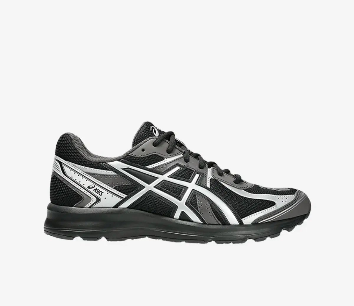 アシックス ブラック シルバー スニーカー ジョグ100 s 260
