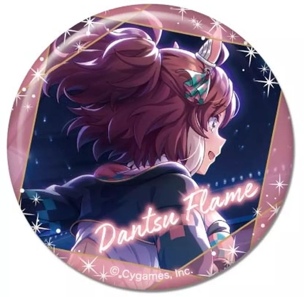 中古】バッジ・ビンズ ダンツフレーム 「CANバッジ ウマ娘 プリティー