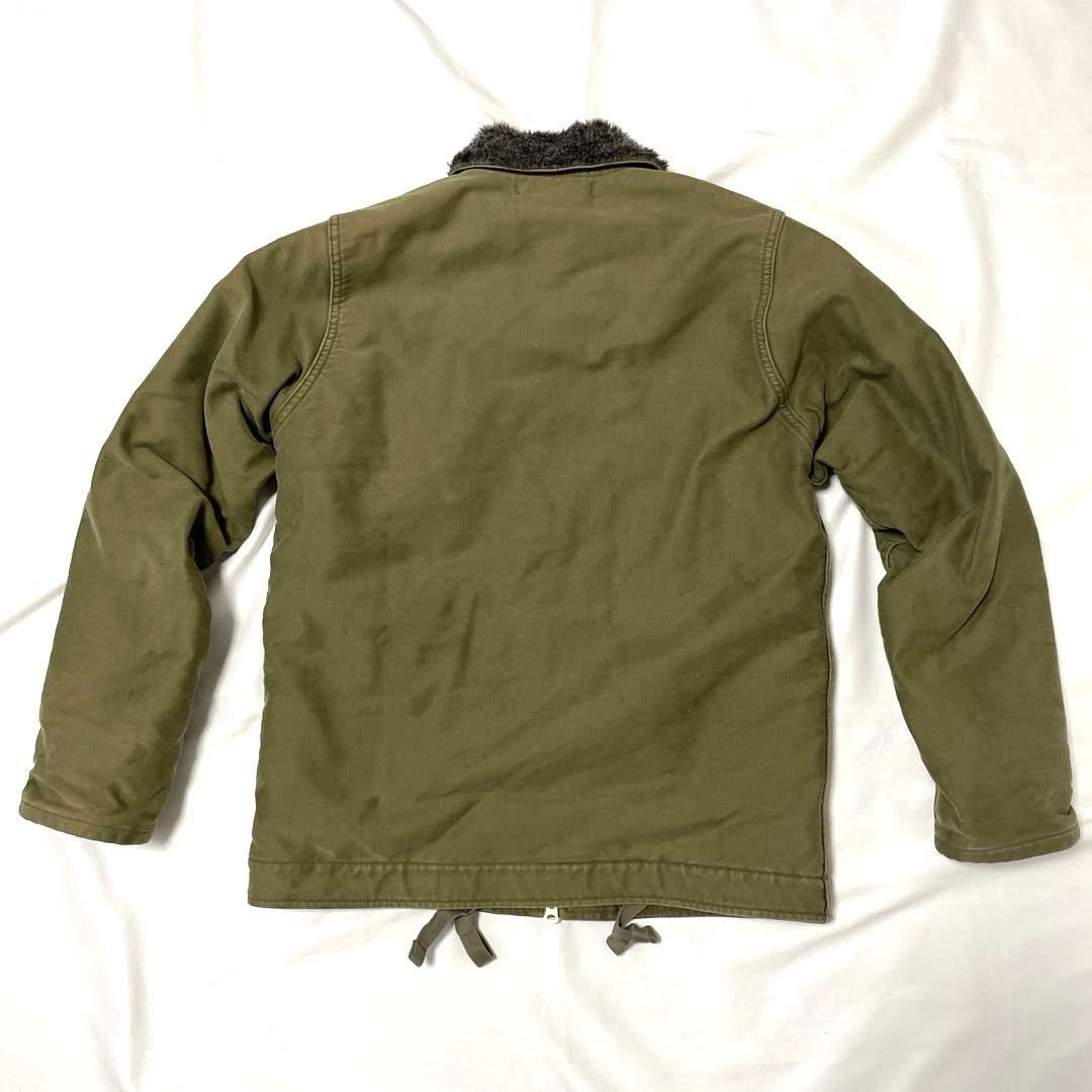 RED TAiL N-1 MC Jacket デッキジャケット カーキ Mサイズ レッド