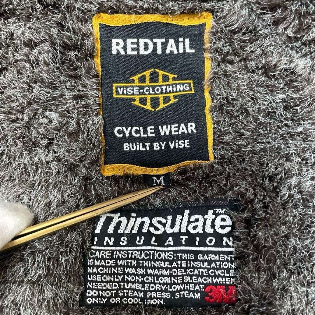 RED TAiL N-1 MC Jacket デッキジャケット カーキ Mサイズ レッド