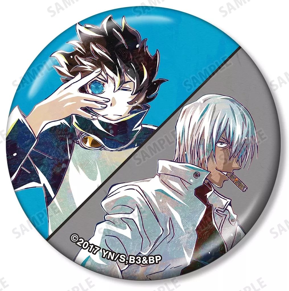 【血界戦線】レオナルド アニくじ 缶バッジ 中古】バッジ・ビンズ レオナルド＆ザップ 「血界戦線 ＆ BEYOND