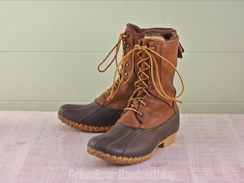 E 258 L.L.Bean ビーンブーツ 茶 メンズ 27 cmくらい