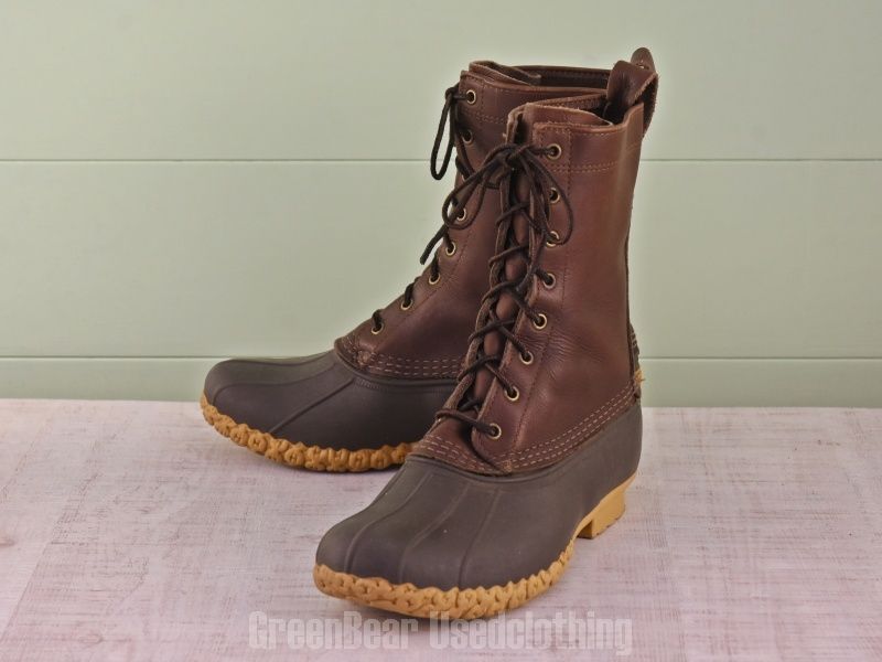 E 261 L Bean ビーンブーツ 茶 メンズ M 8 26 cm