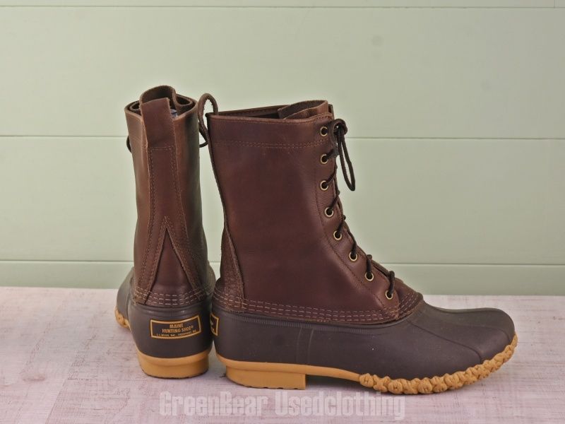 E 261 L Bean ビーンブーツ 茶 メンズ M 8 26 cm