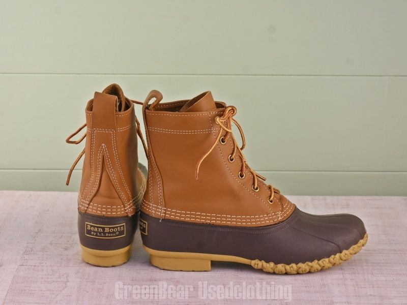 E 267 L.L.Bean ビーンブーツ 茶 レディース 8 N 25 cm