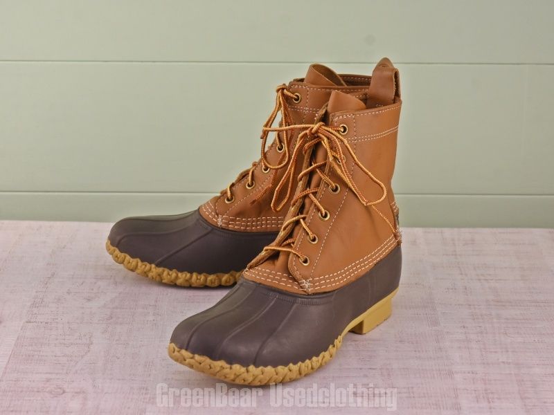 E 267 L.L.Bean ビーンブーツ 茶 レディース 8 N 25 cm