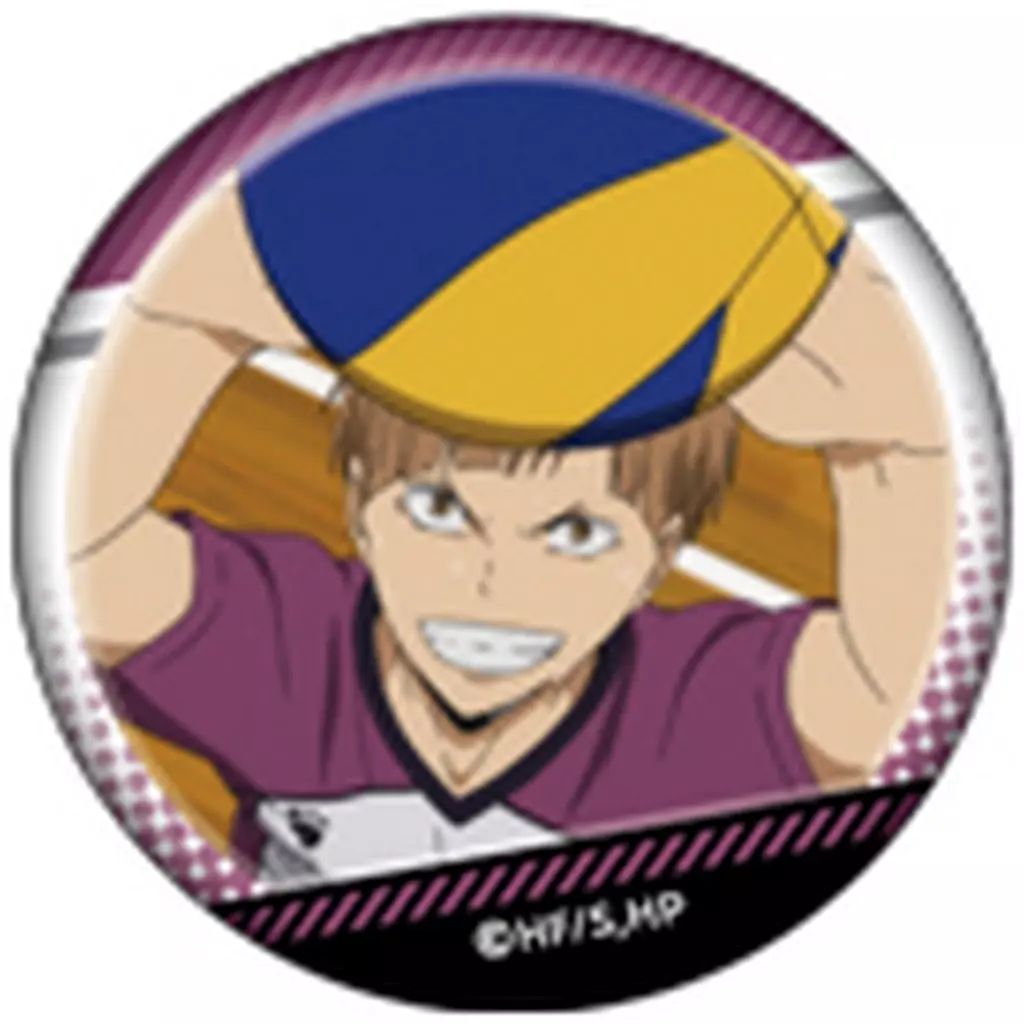 中古】バッジ・ビンズ 白布賢二郎(A) 「ハイキュー!! 白布がいっぱい