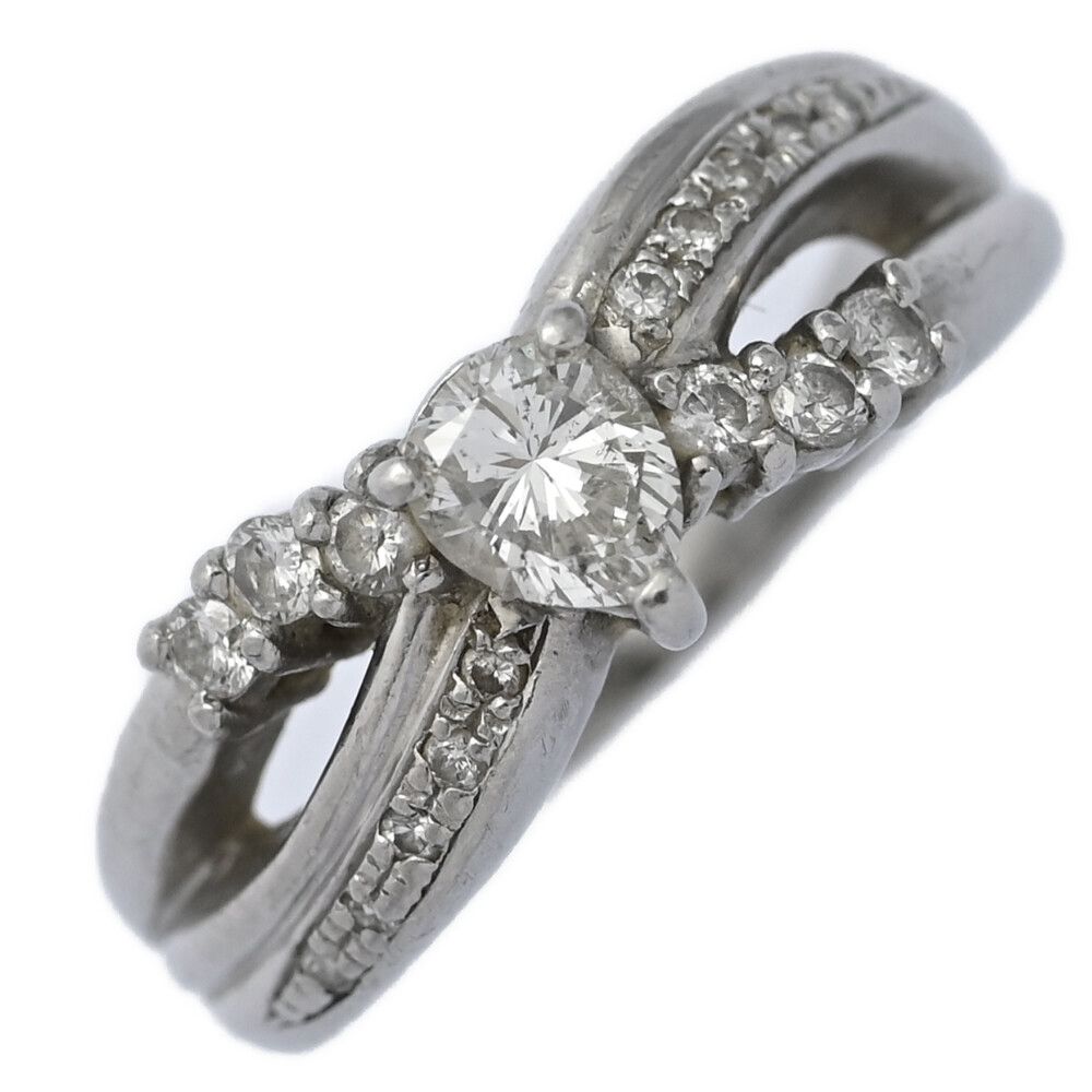 0 375 ct FD 22 ダイヤモンド･ダイヤモンドリング･指輪 Pt 900 7 5 g 13号 53 プラチナ 翌日配送可 ♀ A レディース 599037