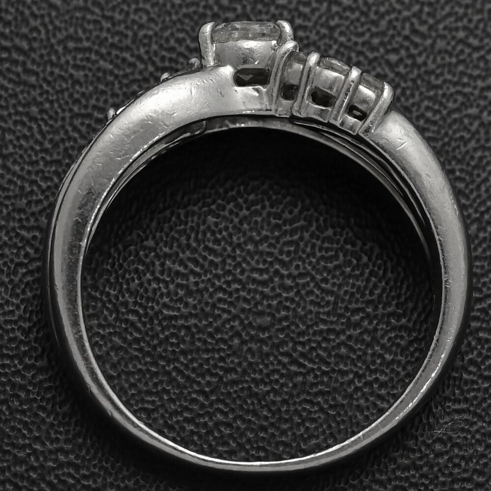  0.375 ct FD 0.22 ダイヤモンド･ダイヤモンドリング･指輪 Pt 900-7.5 g 13号 53 プラチナ 翌日配送可 ♀ A レディース 599037 その他 アクセサリー