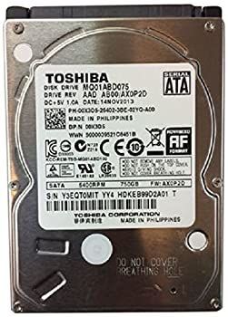 【】Toshiba MQ01ABD075 750GB SATA 3GB/s 5400RPM 2.5 Inch 9.5mm Internal Hard Drive