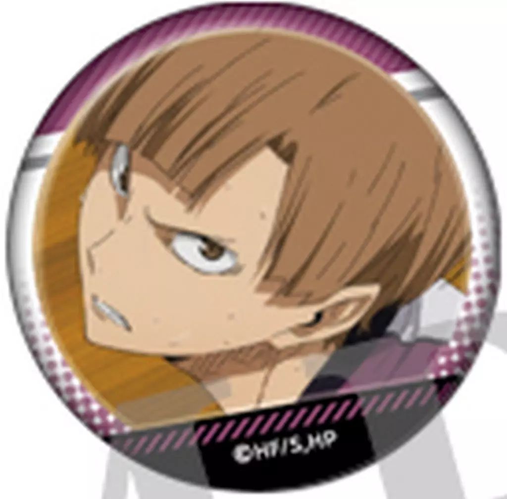 中古】バッジ・ビンズ 白布賢二郎(E) 「ハイキュー!! 白布がいっぱい