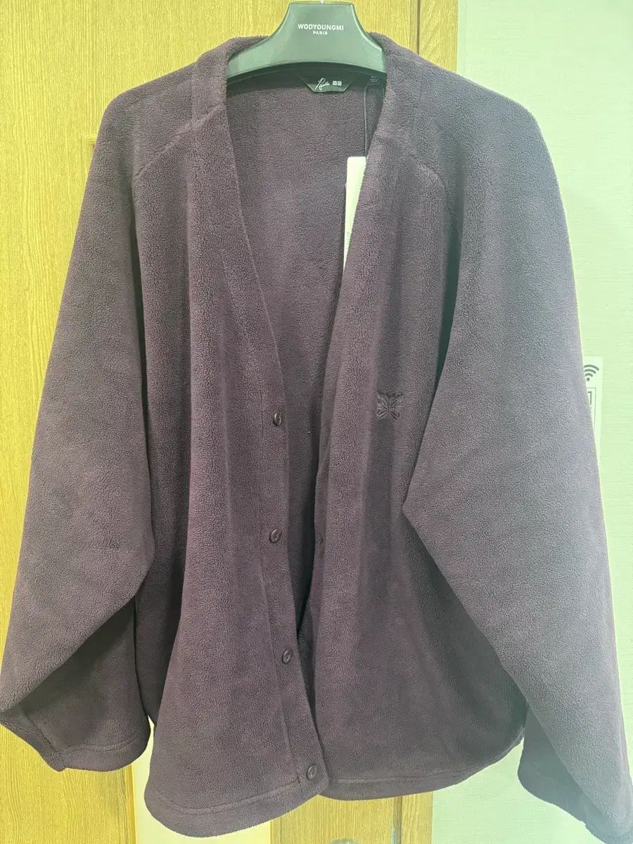 ユニードルズ カーディガン 4 XL パープル