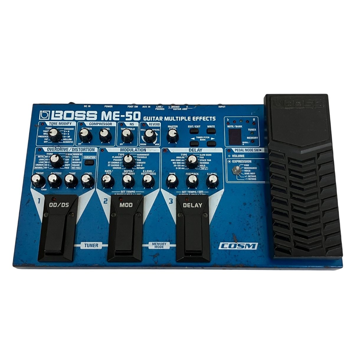 BOSS ME-50 GUITAR MULTIPLE EFFECTS ギター用マルチエフェクター 音響