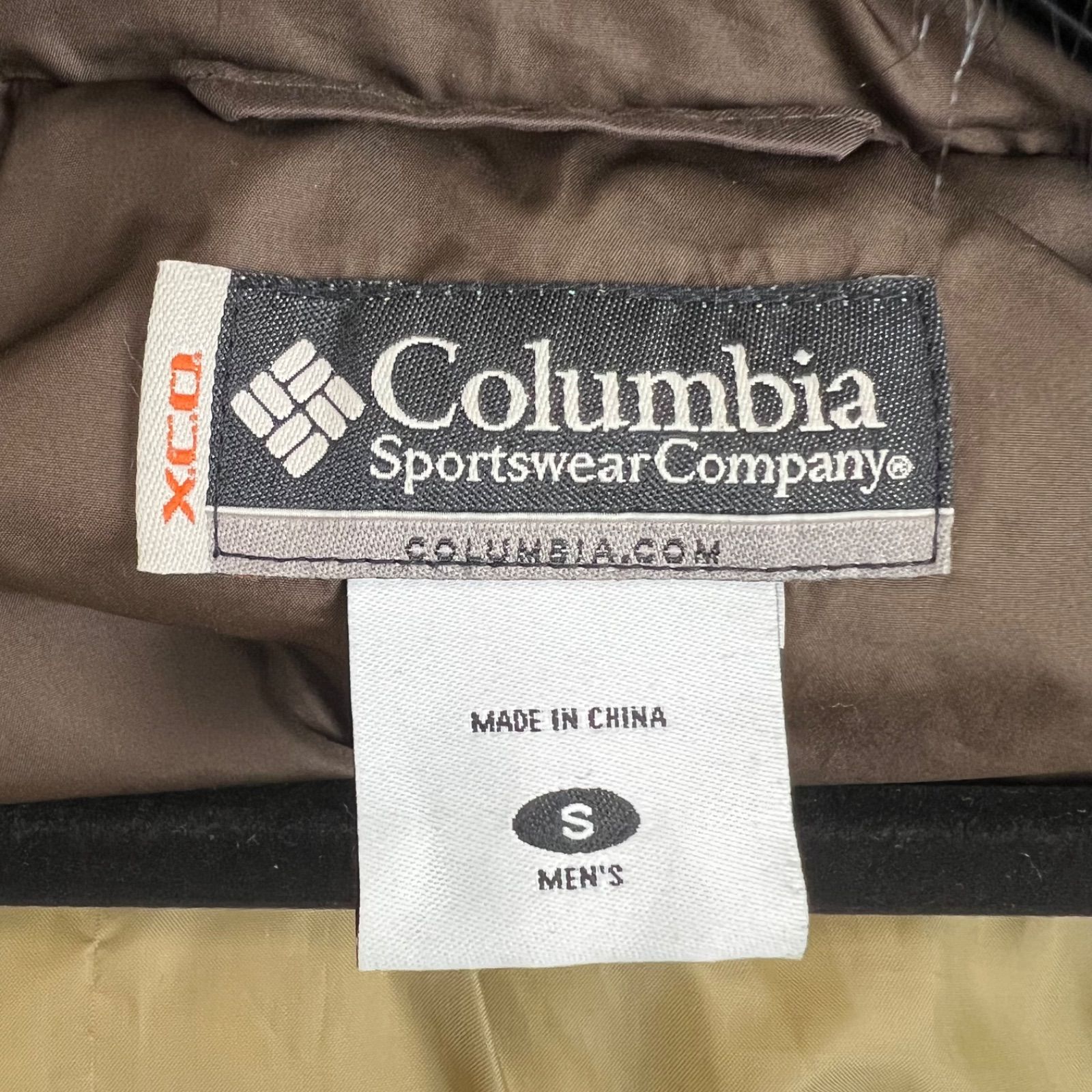 Columbia XCO 00s y2k style fur down jacket S コロンビア ファー 