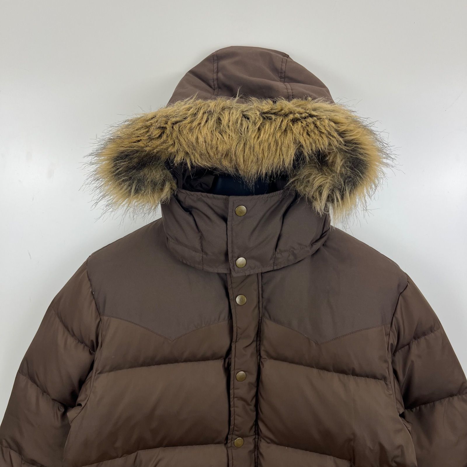 Columbia XCO 00s y2k style fur down jacket S コロンビア ファー 