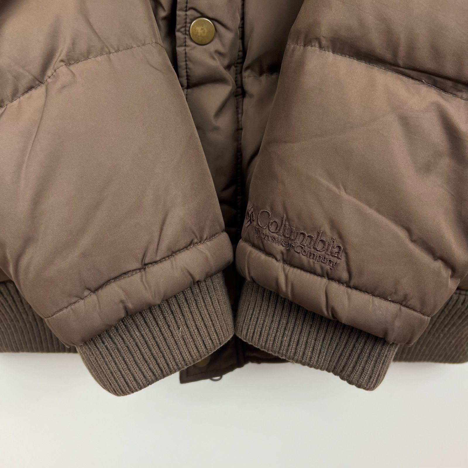 Columbia XCO 00s y2k style fur down jacket S コロンビア ファー 