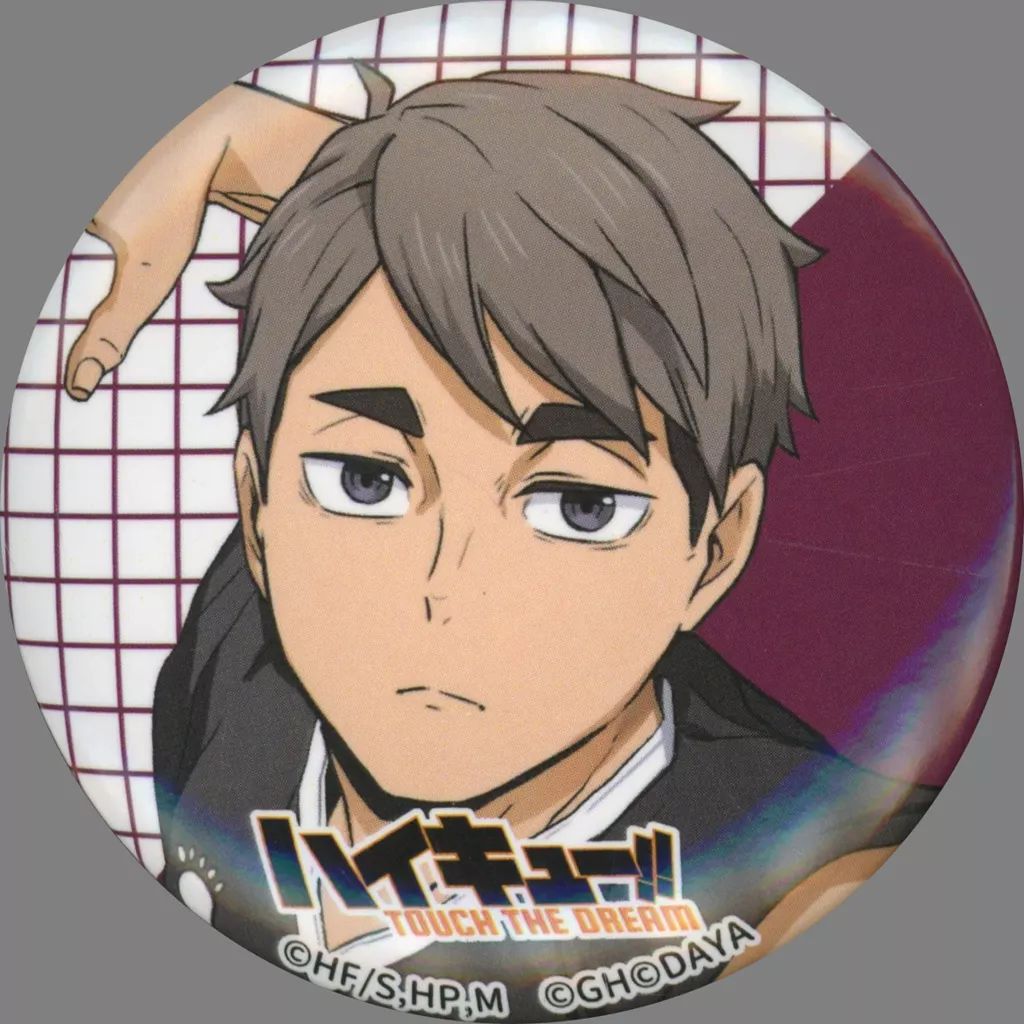 中古】バッジ・ピンズ 宮治 「ハイキュー!! TOUCH THE DREAM POP UP