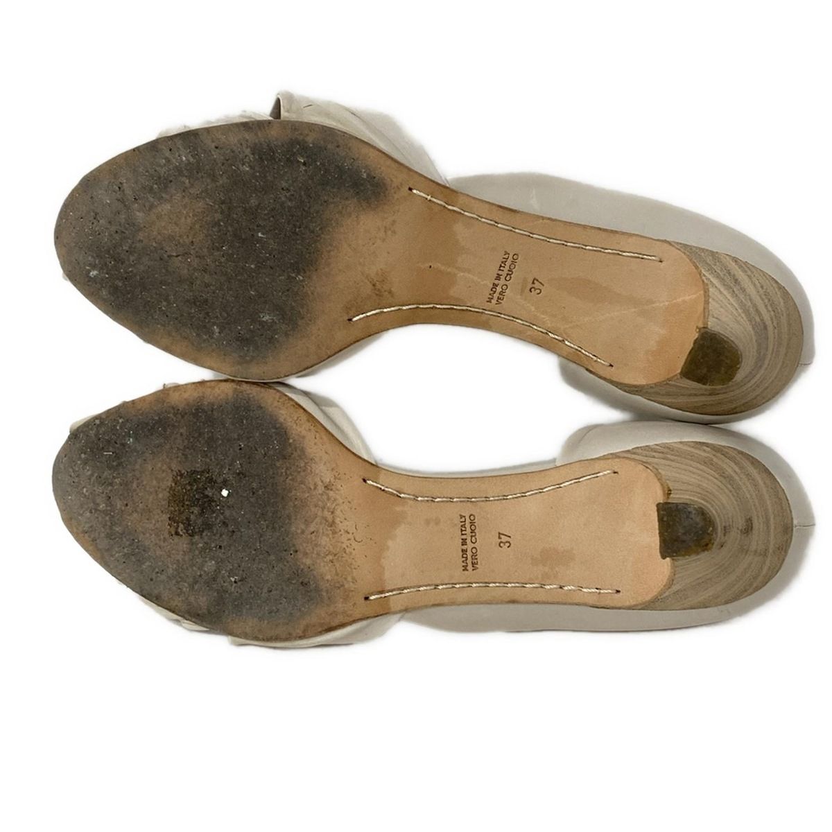 PELLICO(ペリーコ) パンプス 37 レディース - ベージュ オープントゥ