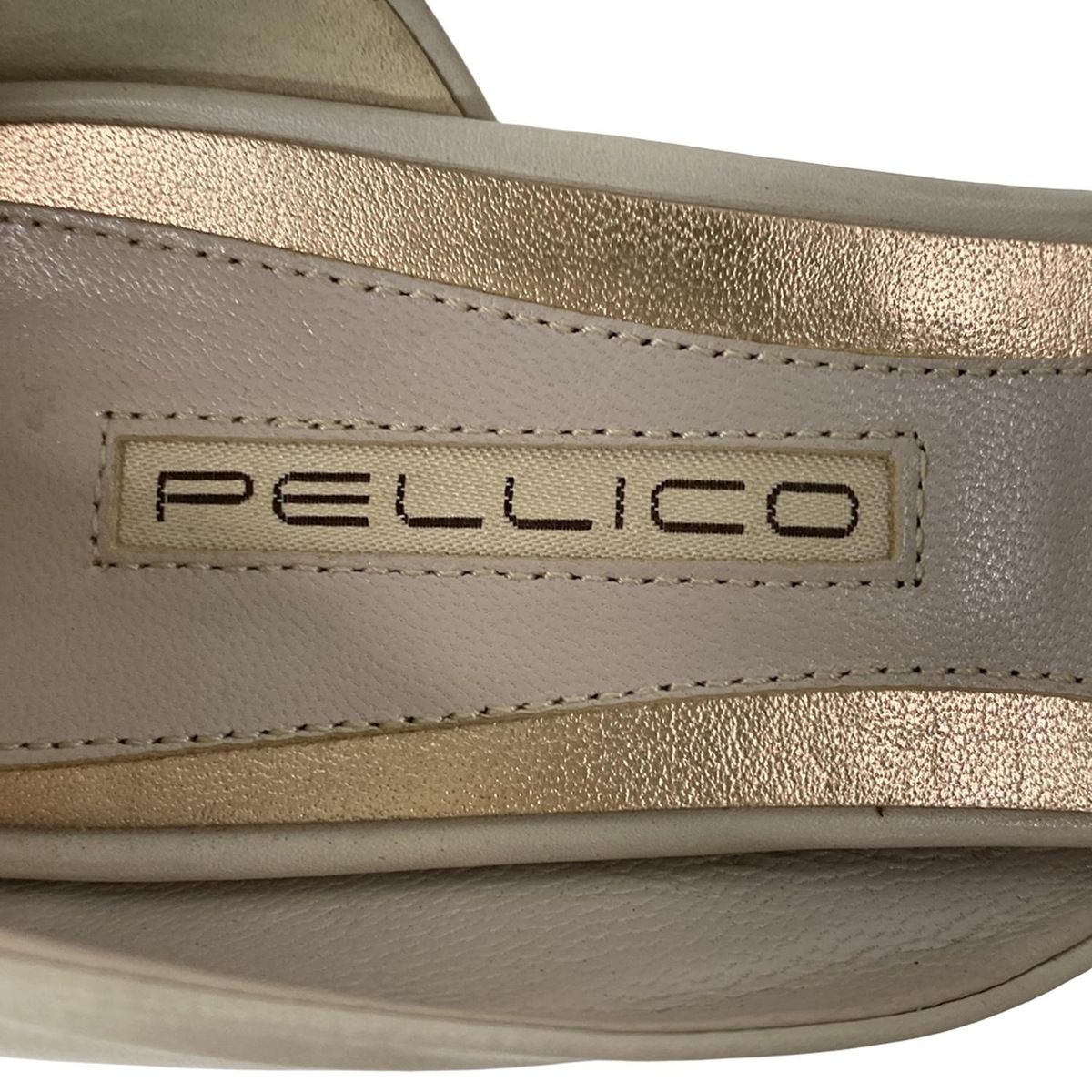 PELLICO(ペリーコ) パンプス 37 レディース - ベージュ オープントゥ