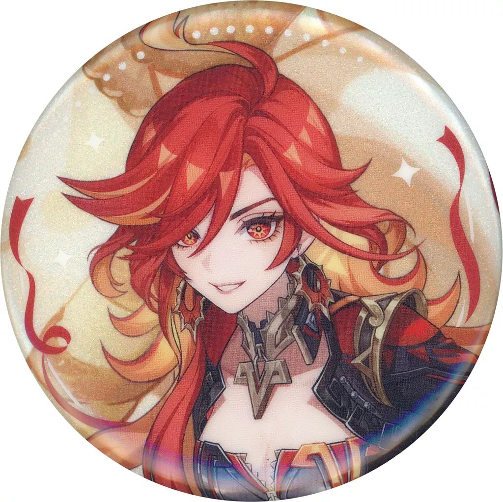 原神　マーヴィカ　缶バッジ　四周年　周年記念シリーズ　公式正規品 中古】バッジ・ピンズ マーヴィカ 四周年記念シリーズ 缶バッジ 「原神