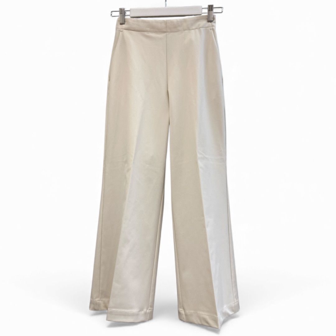 ♥ タグ付き my favorite DANSKIN マイファイバリットダンスキン WIDE PANTS 撥水 ストレッチ 定価¥20900 カメオホワイト サイズS〜M相当 レディース 春 ゴーゴー 草2709