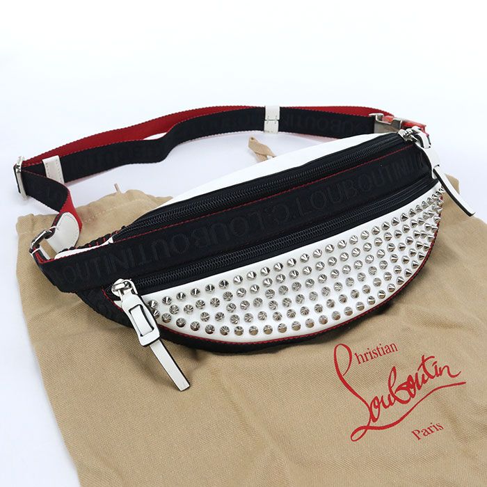 Christian Louboutin クリスチャン ルブタン ベルトバッグ ボディバッグ レザー レディース