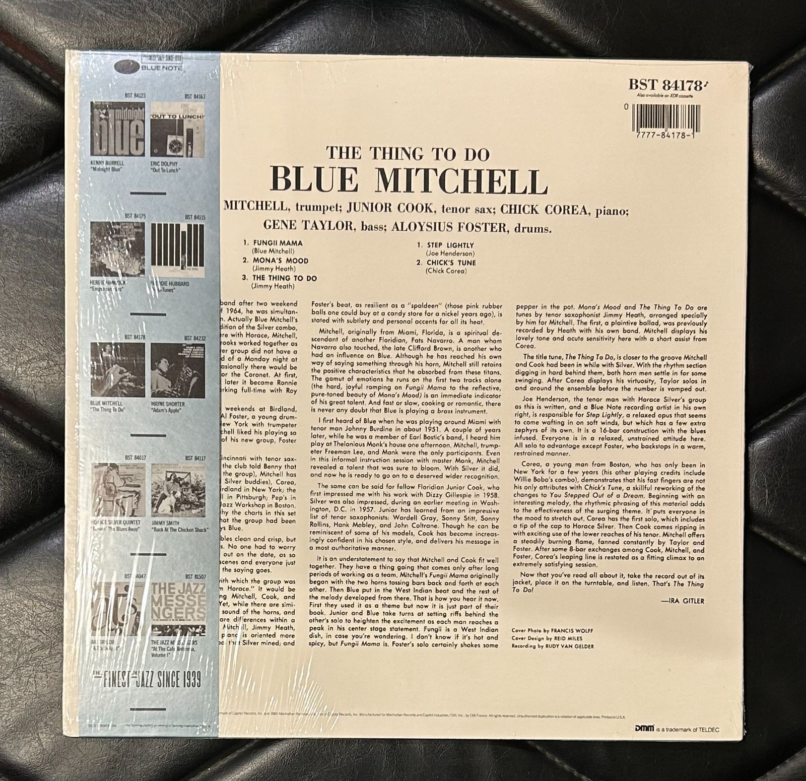 DMM!!US盤レコード】Blue Mitchell 「The Thing To Do」 ブルー