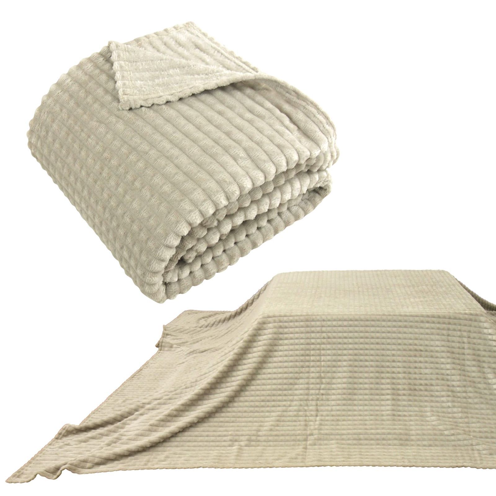 【特価商品】リヴェール こたつ毛布 中掛け毛布 長方形 あったか フランネル 暖かい ブランケット こたつカバー マルチカバー ソファーカバー 上掛け (大判長方形 約195×280cm グレー)