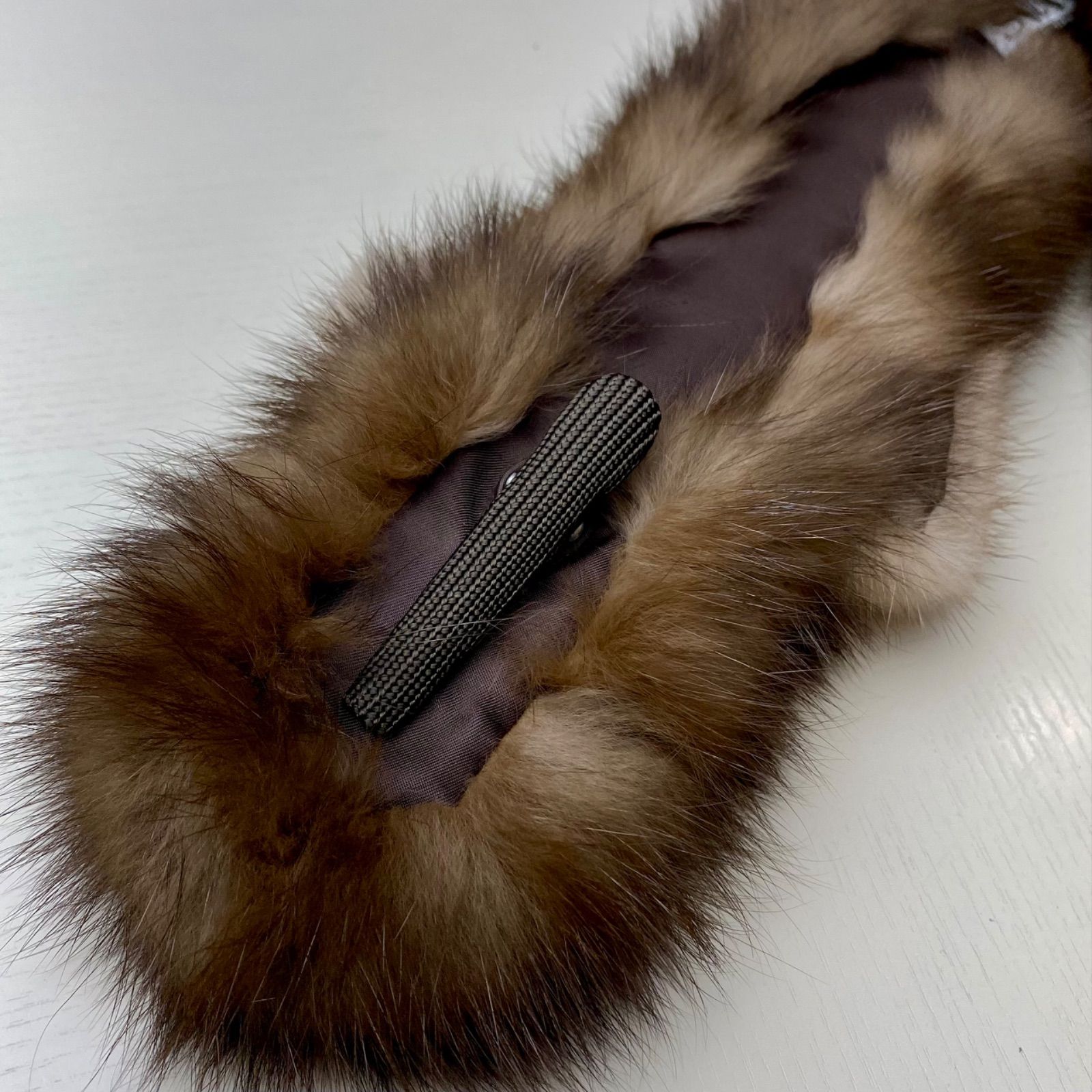 クリスマスフェア🎄🎁✨ 超高級！ロシアンセーブルリボンマフラー*毛皮