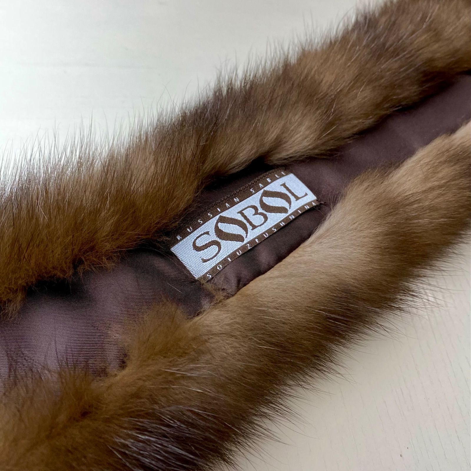 クリスマスフェア🎄🎁✨ 超高級！ロシアンセーブルリボンマフラー*毛皮