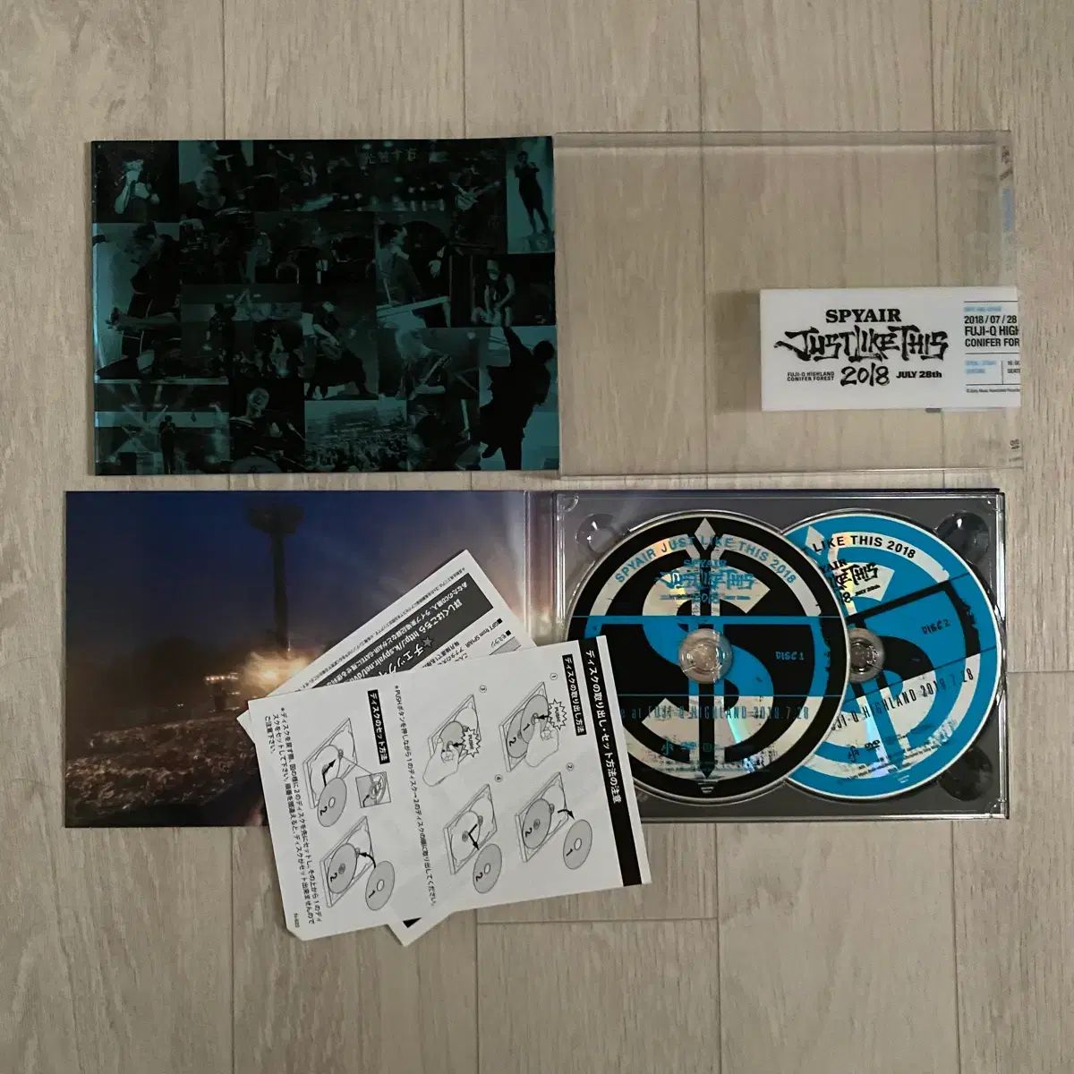 スパイエア JLT 2018 初回限定盤 ブルーレイ Blu-ray SPYAIR DVD