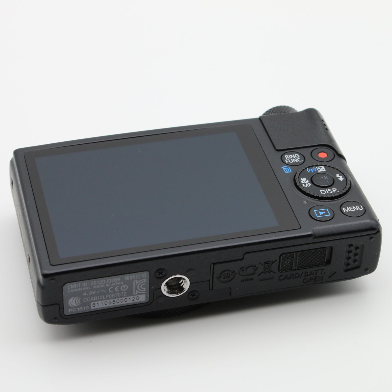極上品】 CANON PowerShot S110 ブラック #0331219 - メルカリ