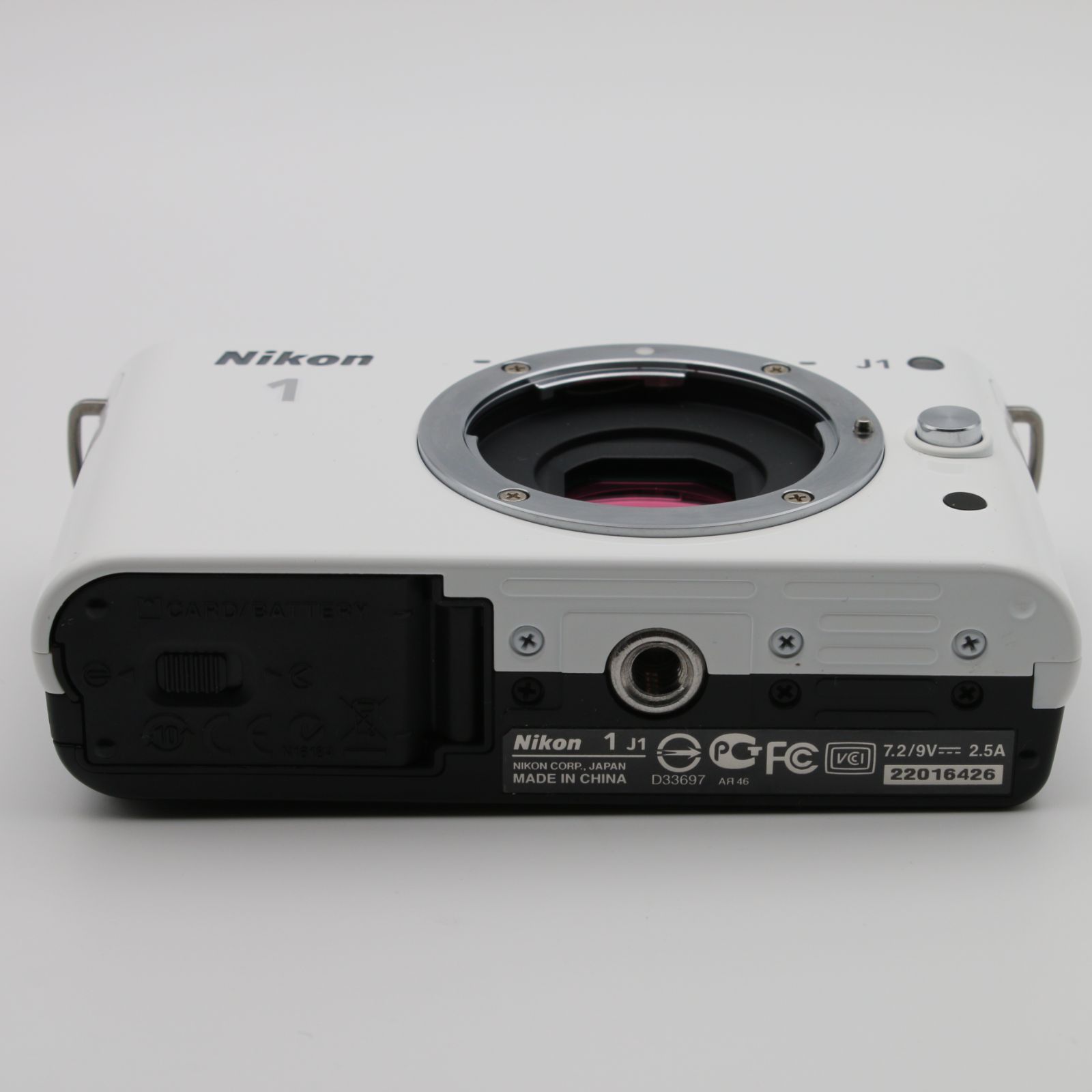 極上品】 Nikon 1 J1 標準ズームレンズキット ホワイト #0331221
