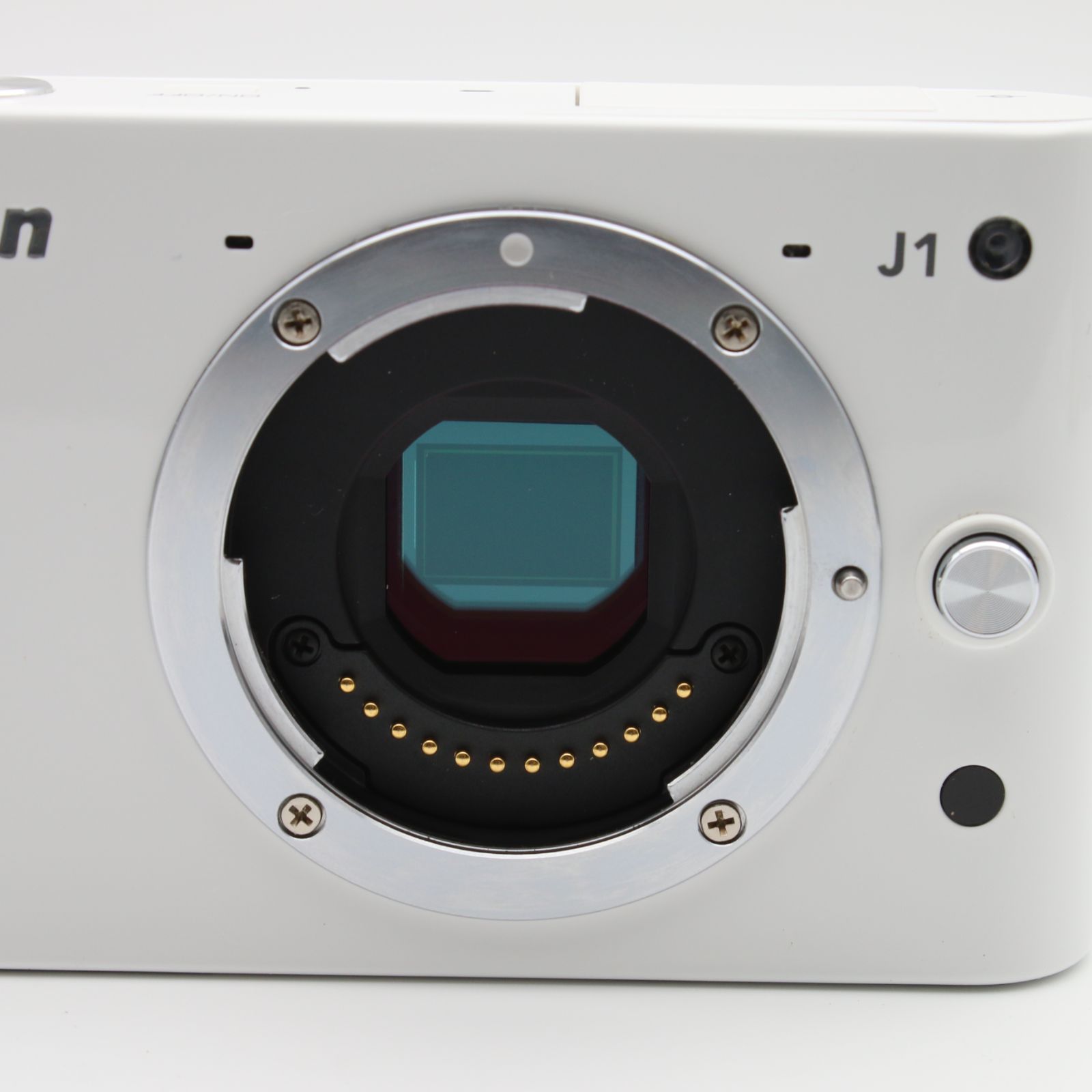 極上品】 Nikon 1 J1 標準ズームレンズキット ホワイト #0331221