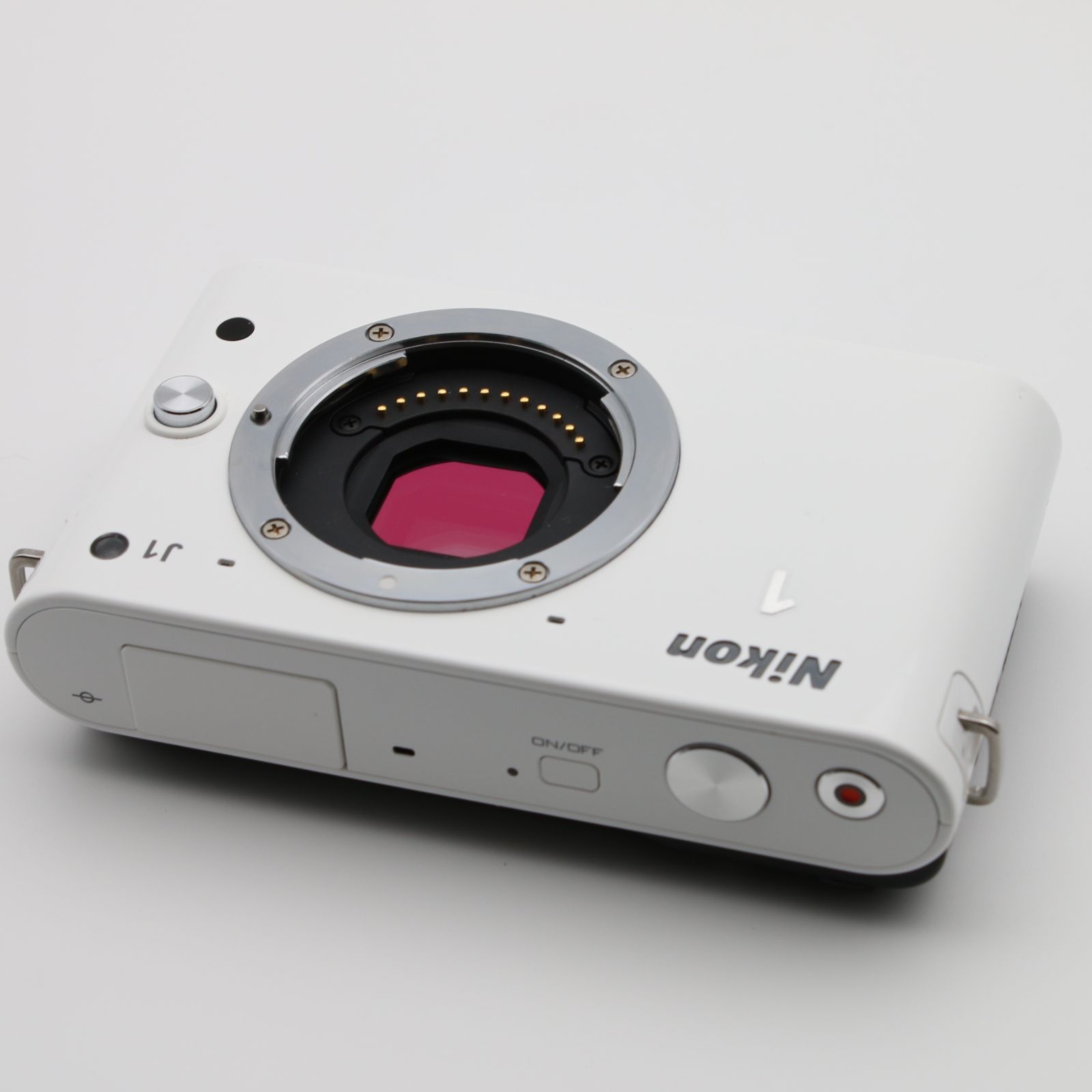 極上品】 Nikon 1 J1 標準ズームレンズキット ホワイト #0331221