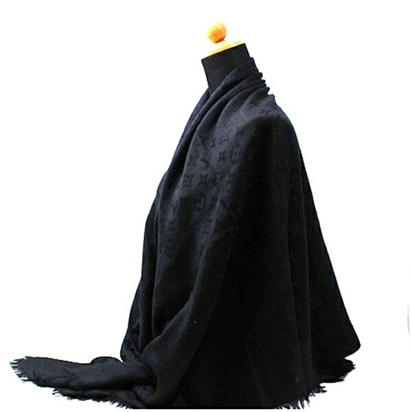 ルイヴィトン ショール　ストール　ブラック　黒 楽天市場】ルイヴィトン ストール ショール モノグラム ショール