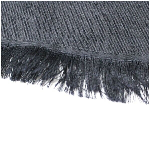 ルイヴィトン シルク ウール 大判ストール 400505 ブラック モノグラム 中古 ABランク LOUIS VUITTON ルイヴィトン シルク ウール 大判ストール 400505 ブラック モノグラム