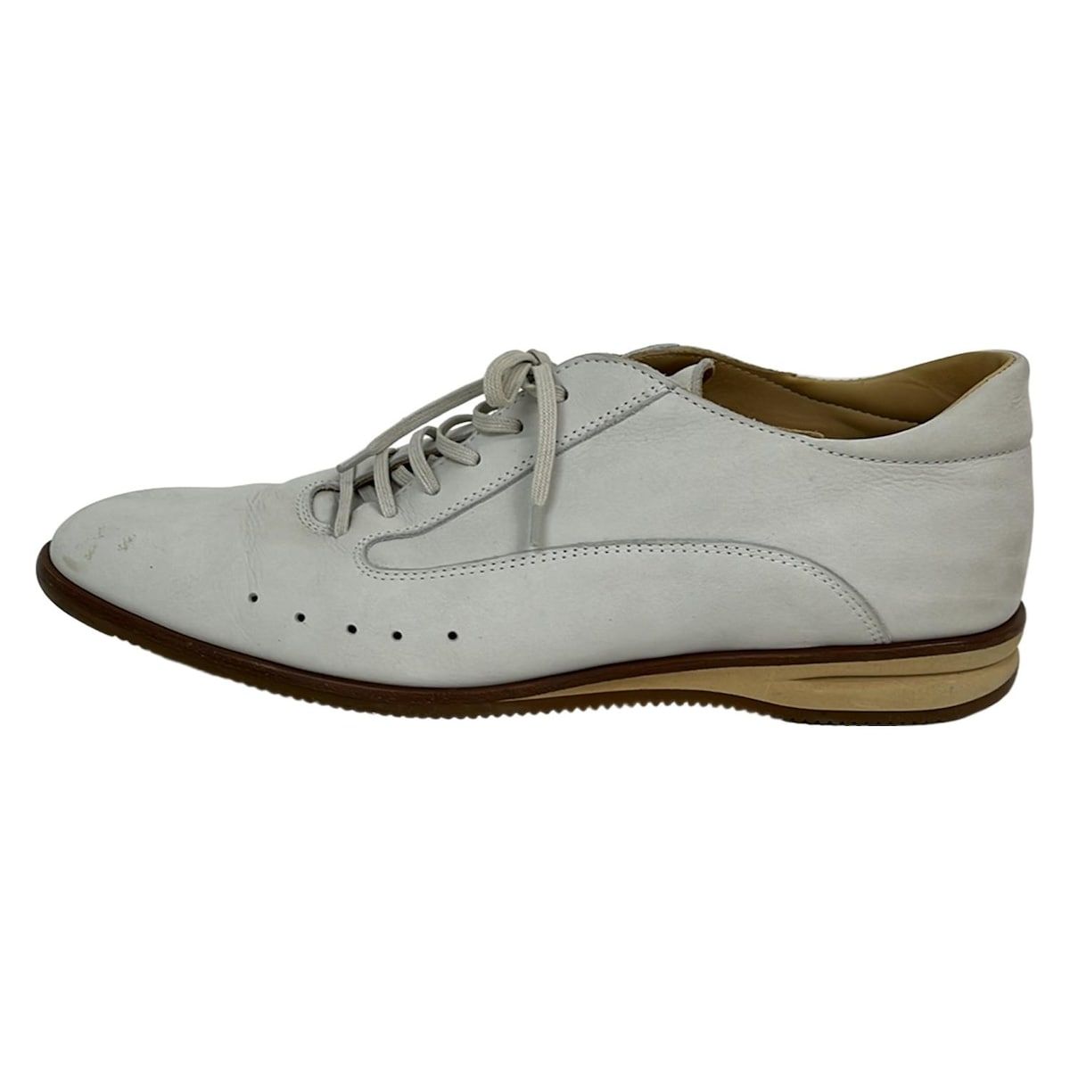 ジョンロブ シューズ 8 メンズ 白 レザー
