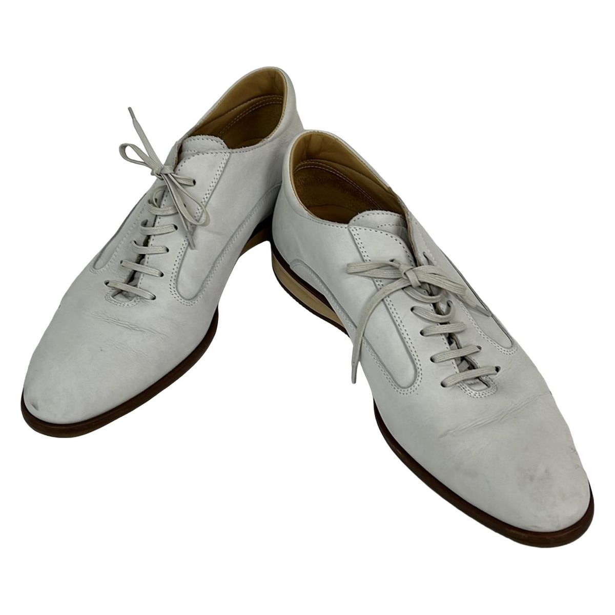 ジョンロブ シューズ 8 メンズ 白 レザー