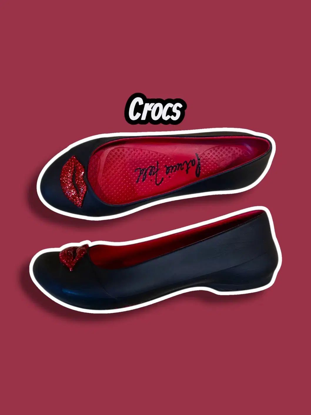 W6-230/クロックス パトリシア フィールド コラボ リー KITH(キス) フラットシューズ /1211