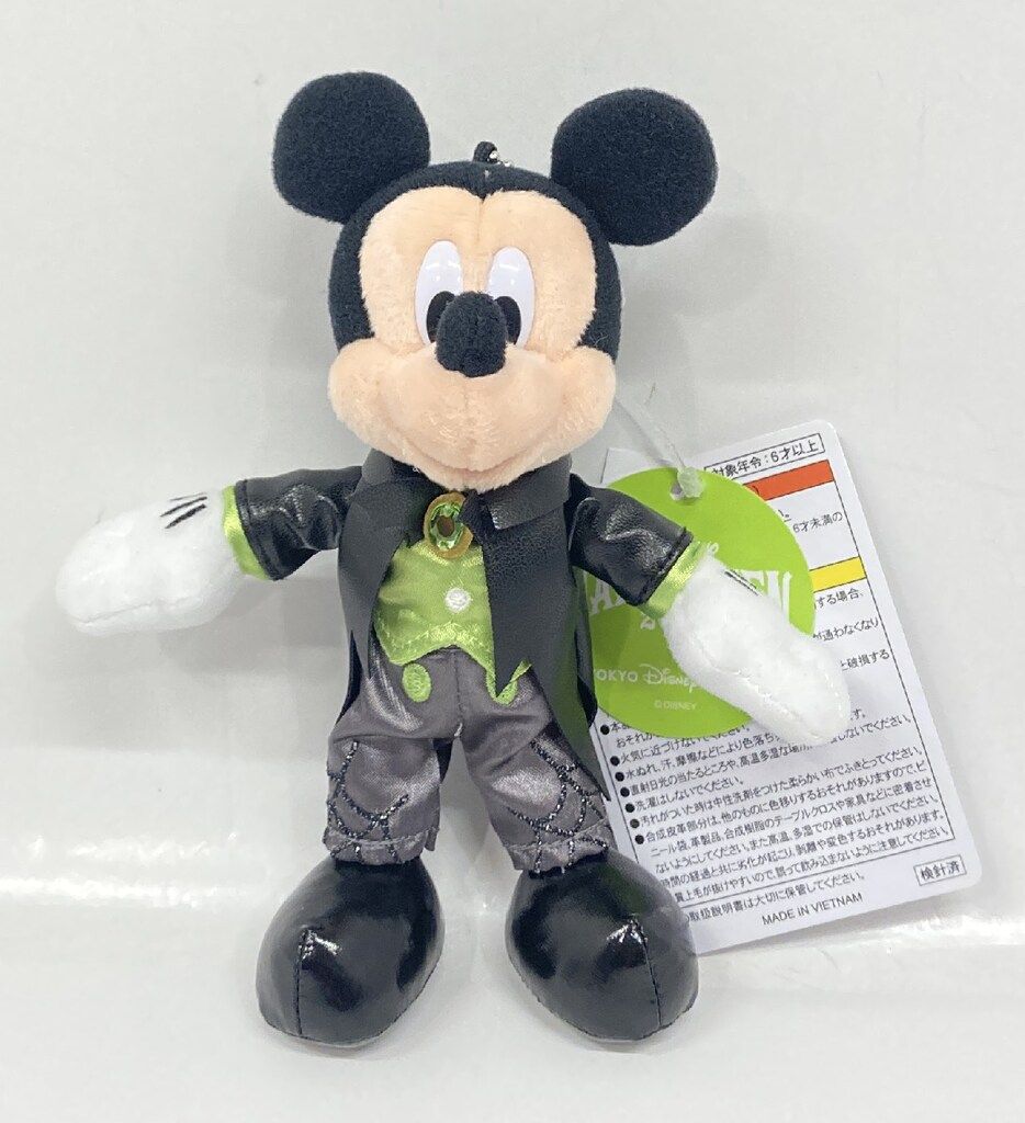 東京ディズニーリゾート ぬいぐるみバッジ DISNEY HALLOWEEN ミッキー
